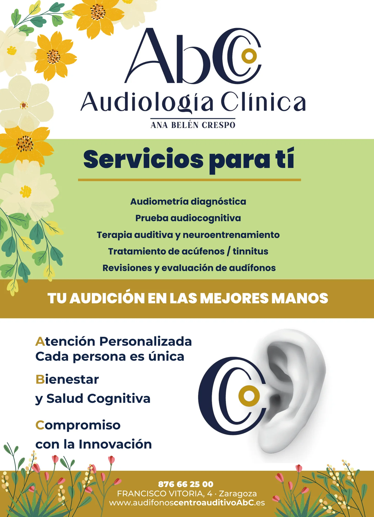 Servicios de Audífonos en Zaragoza - Centro Auditivo AbC
