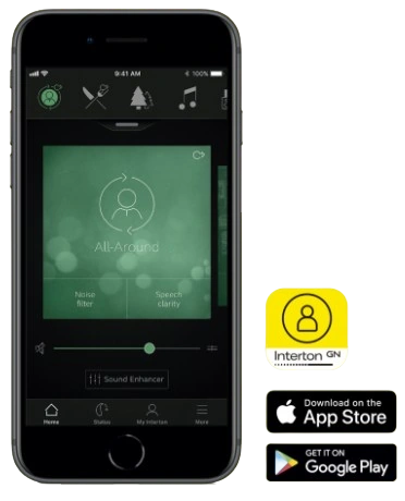 App Interton Audífonos