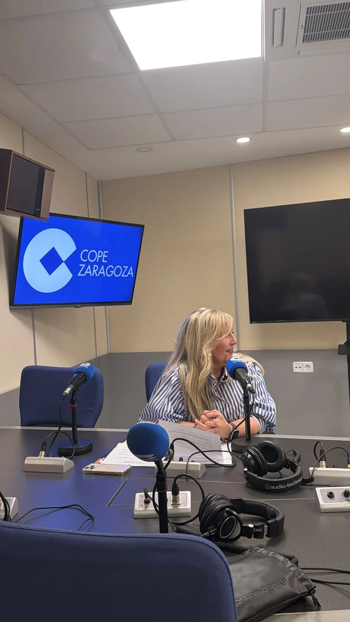 Ana Belén Crespo visita COPE Zaragoza para hablar de neuroaudición y envejecimiento saludable 2